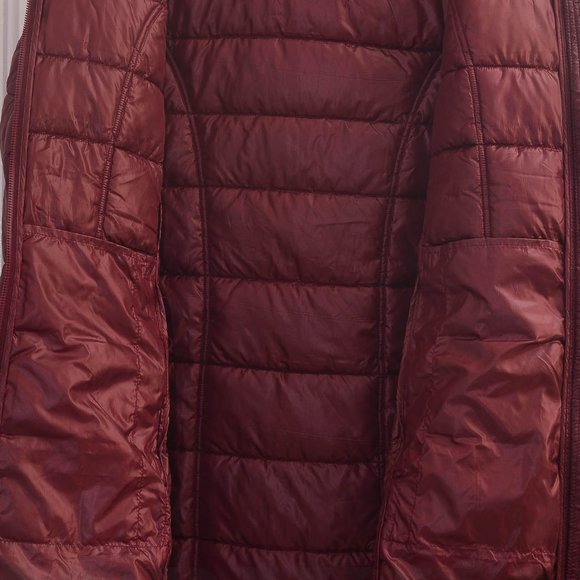 RED NWT Ladies'‎ 3/4 Length Puffer Jacket Aventure - Picture 10 of 10